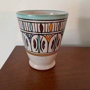 Small Footed Moroccan Planter